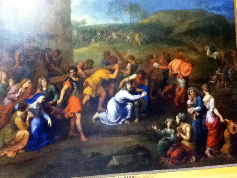 Jesus no caminho do Calvário - Pierre Mignard