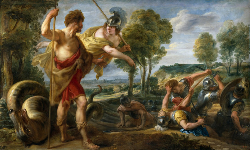 Cadmo e Minerva - Peter Paul Rubens