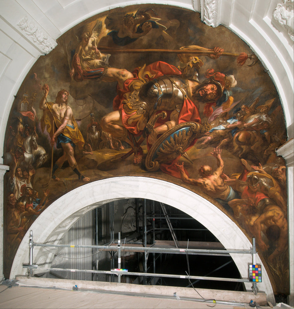 David et Goliath - Jacob Jordaens