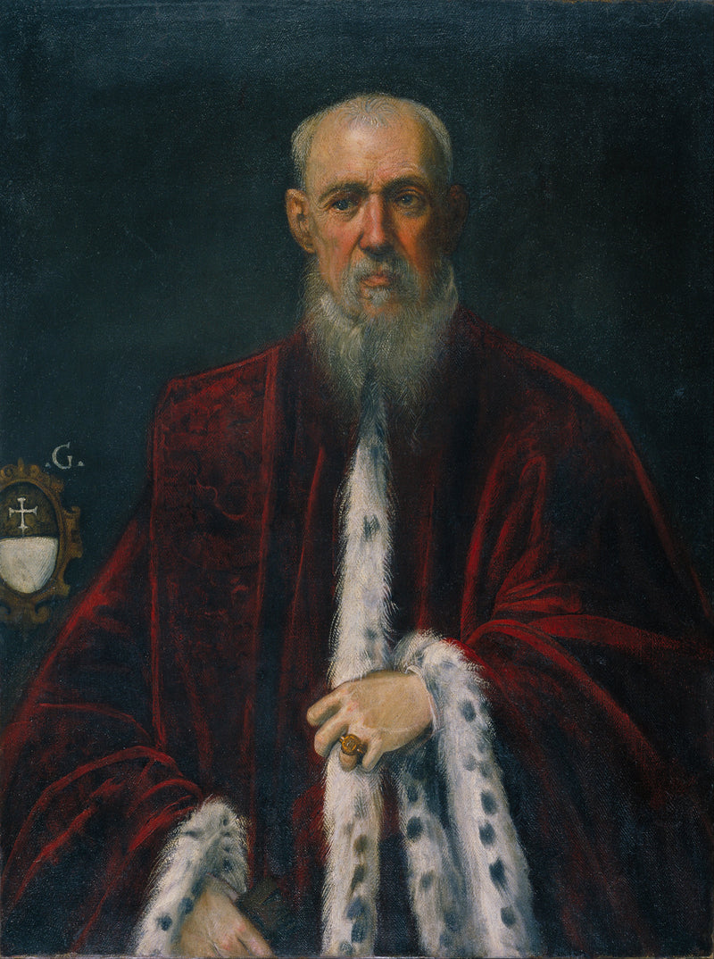 Retrato do Procurador Alessandro Gritti - Jacopo Tintoretto