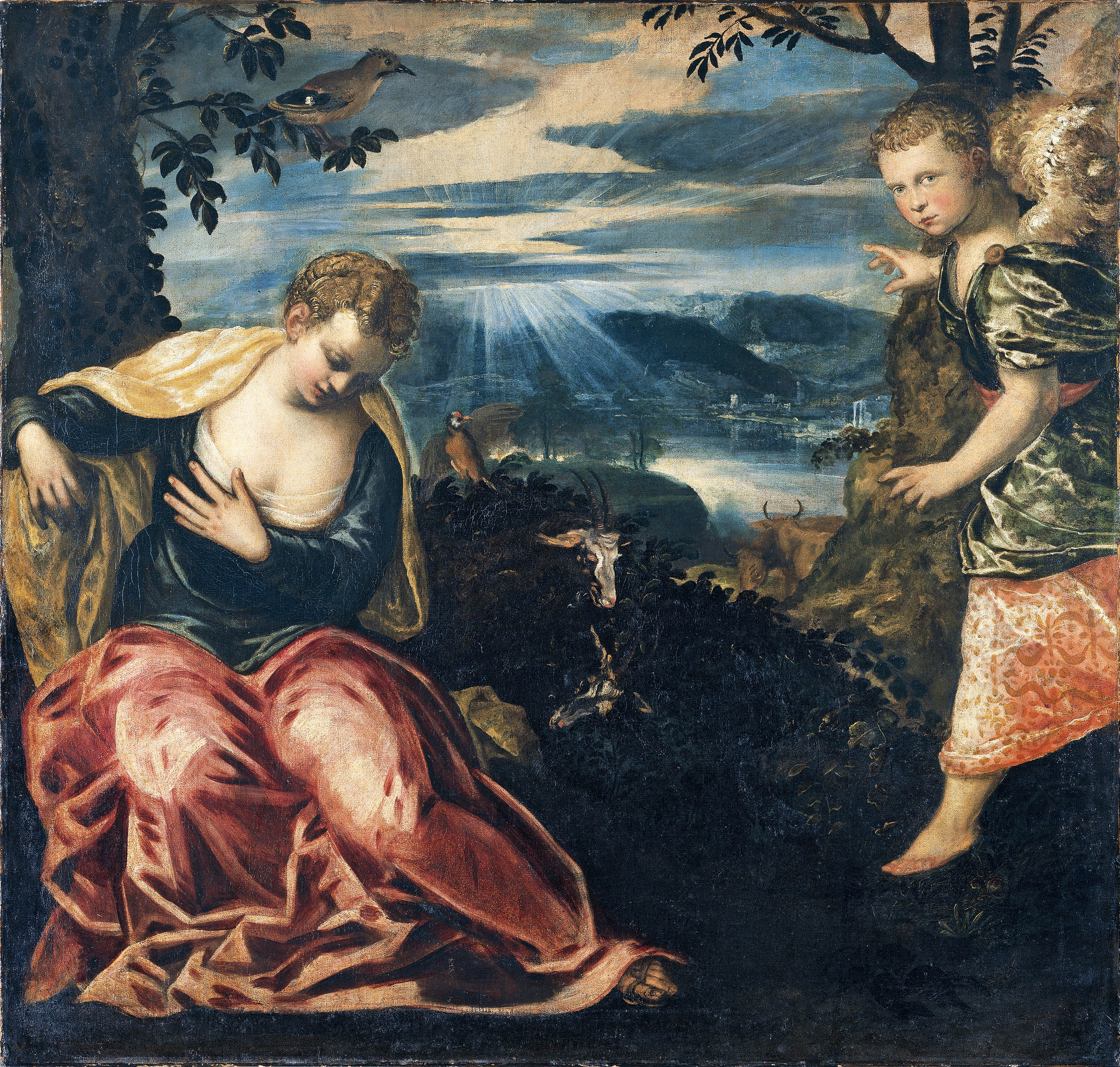 Annonciation à la femme de Manoah - Jacopo Tintoretto