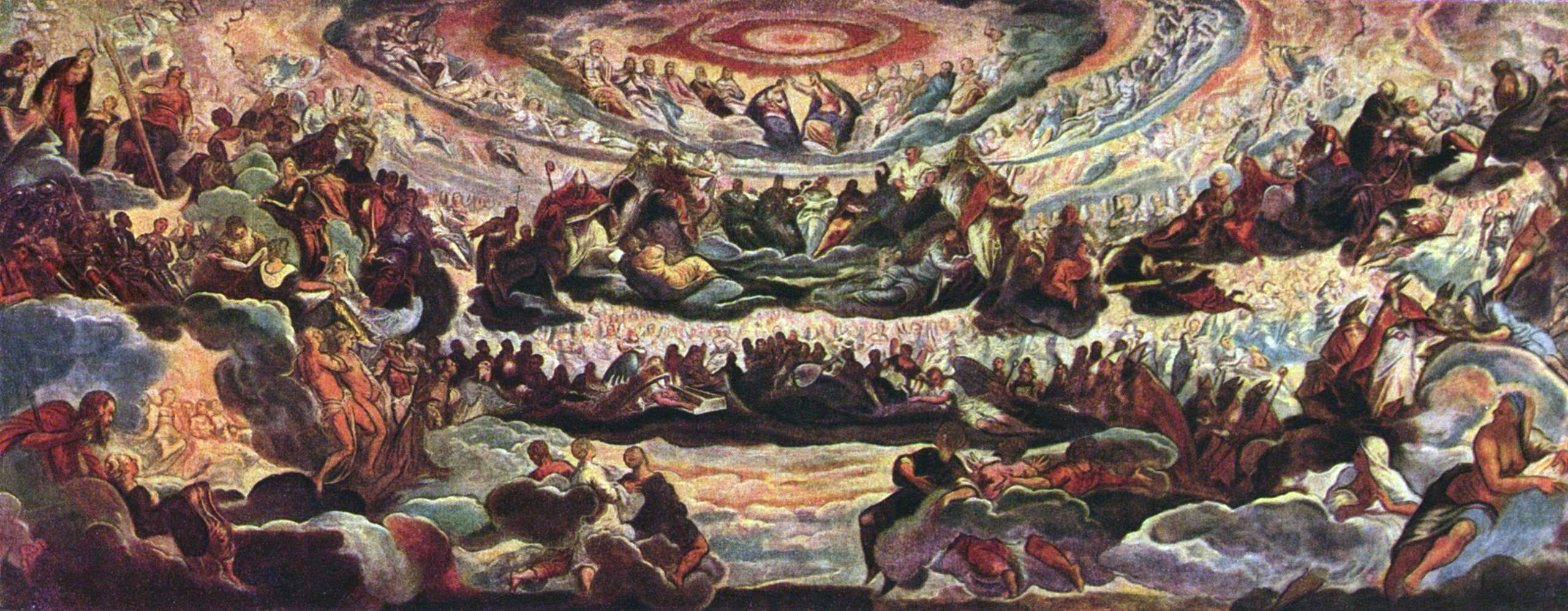 Le Couronnement de la Vierge - Jacopo Tintoretto - Alpha Reproduction