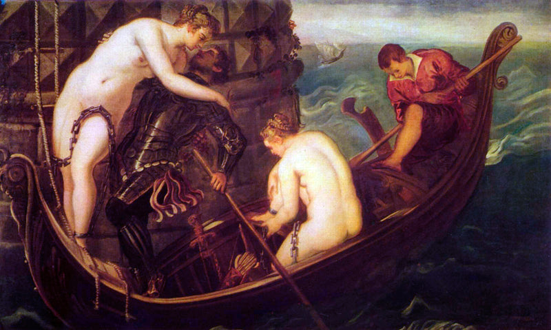 A Libertação de Arsinoé - Jacopo Tintoretto
