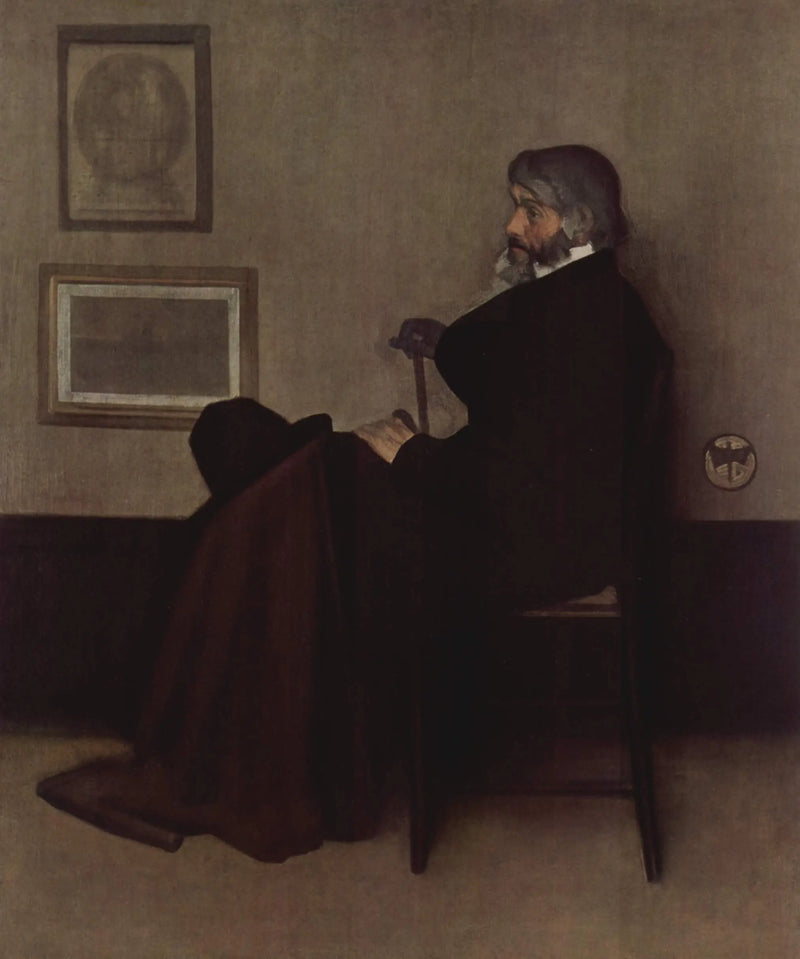 Arranjo em cinza e preto n°2 - James Abbott McNeill Whistler