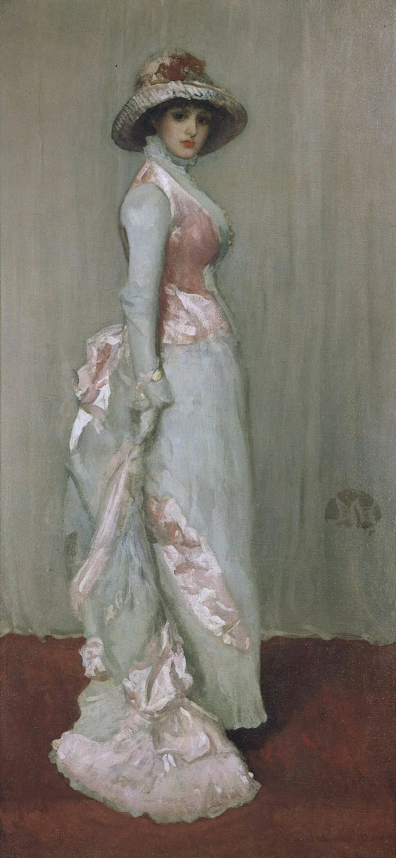 Harmonia em Rosa e Cinza: Lady Meux - James Abbott McNeill Whistler