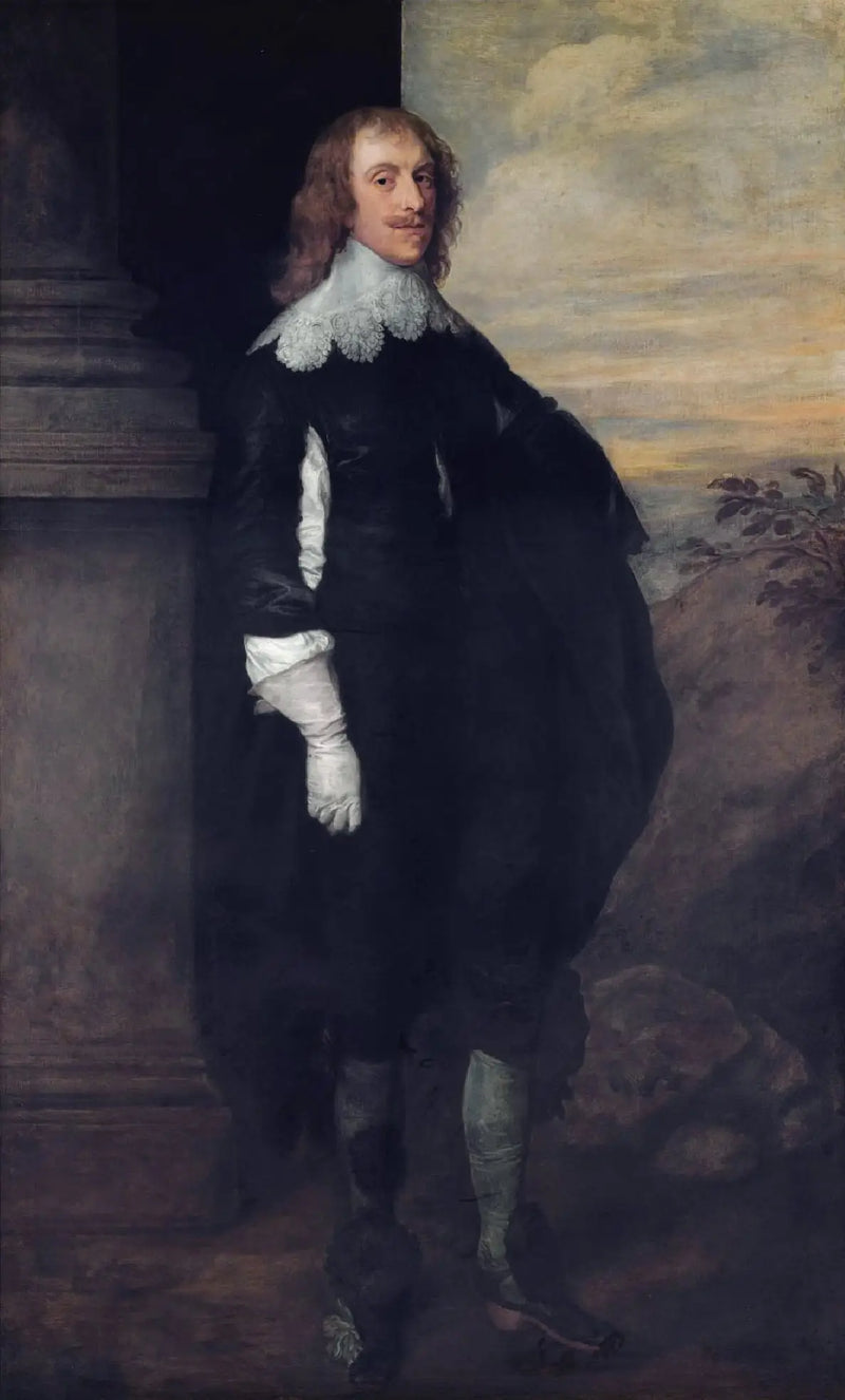 Retrato de James Hay, 2º conde de Carlisle (c. 1612-1660) - Antoine van Dyck