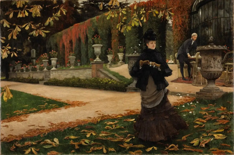 A resposta [A carta] - James Tissot