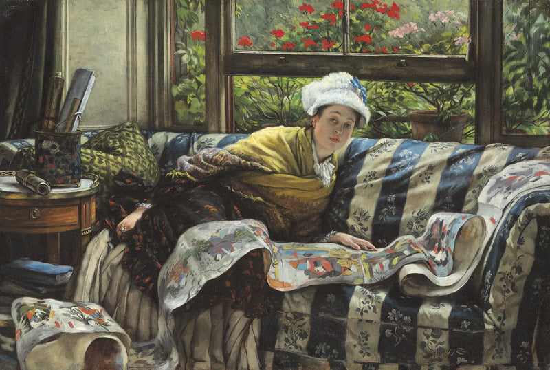 O rolo japonês - James Tissot
