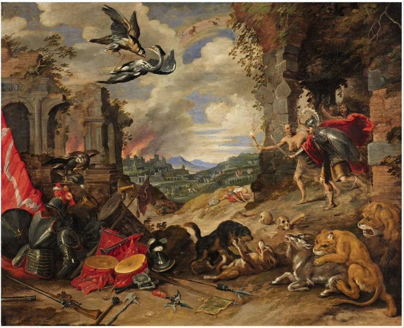 Allégorie de la guerre - Jan Brueghel le Jeune