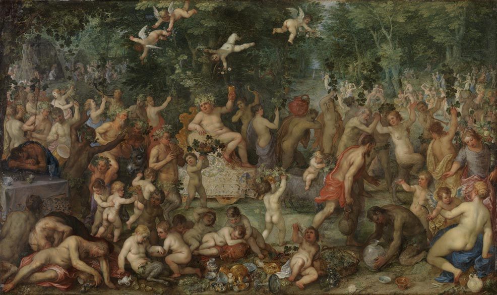 Triomphe de Bacchus - Jan Brueghel l'Ancien