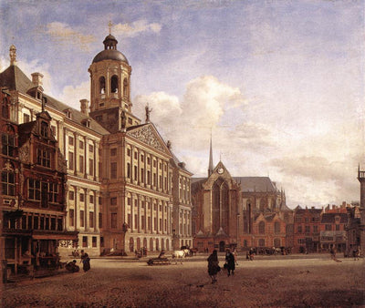 L'Hôtel de ville d'Amsterdam - Adriaen van de Velde