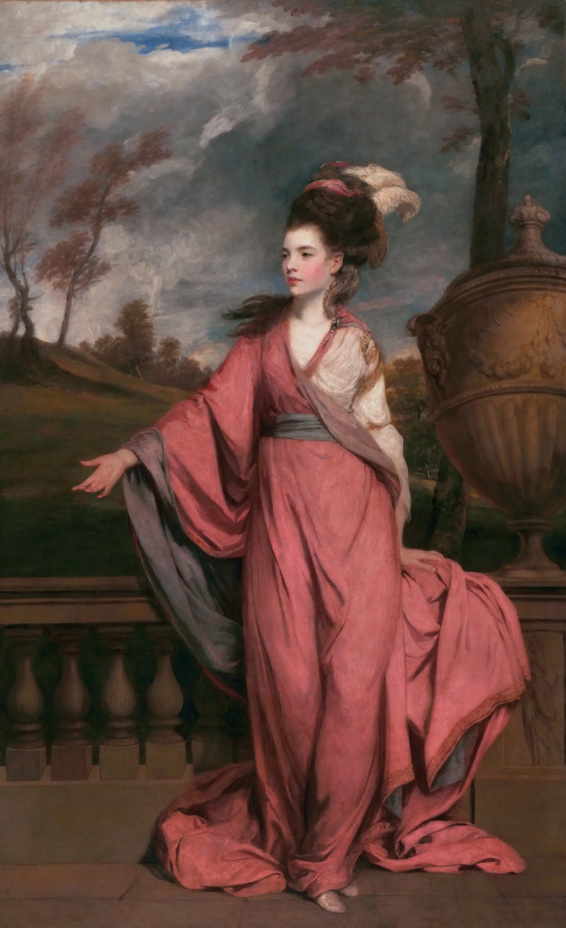 Jane Fleming, posteriormente condessa de Harrington - Joshua Reynolds