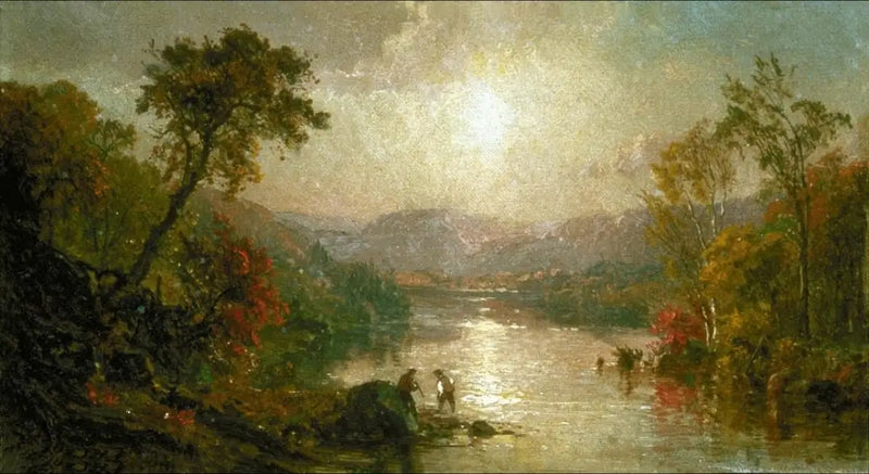 Verão de Indian - Jasper Francis Cropsey