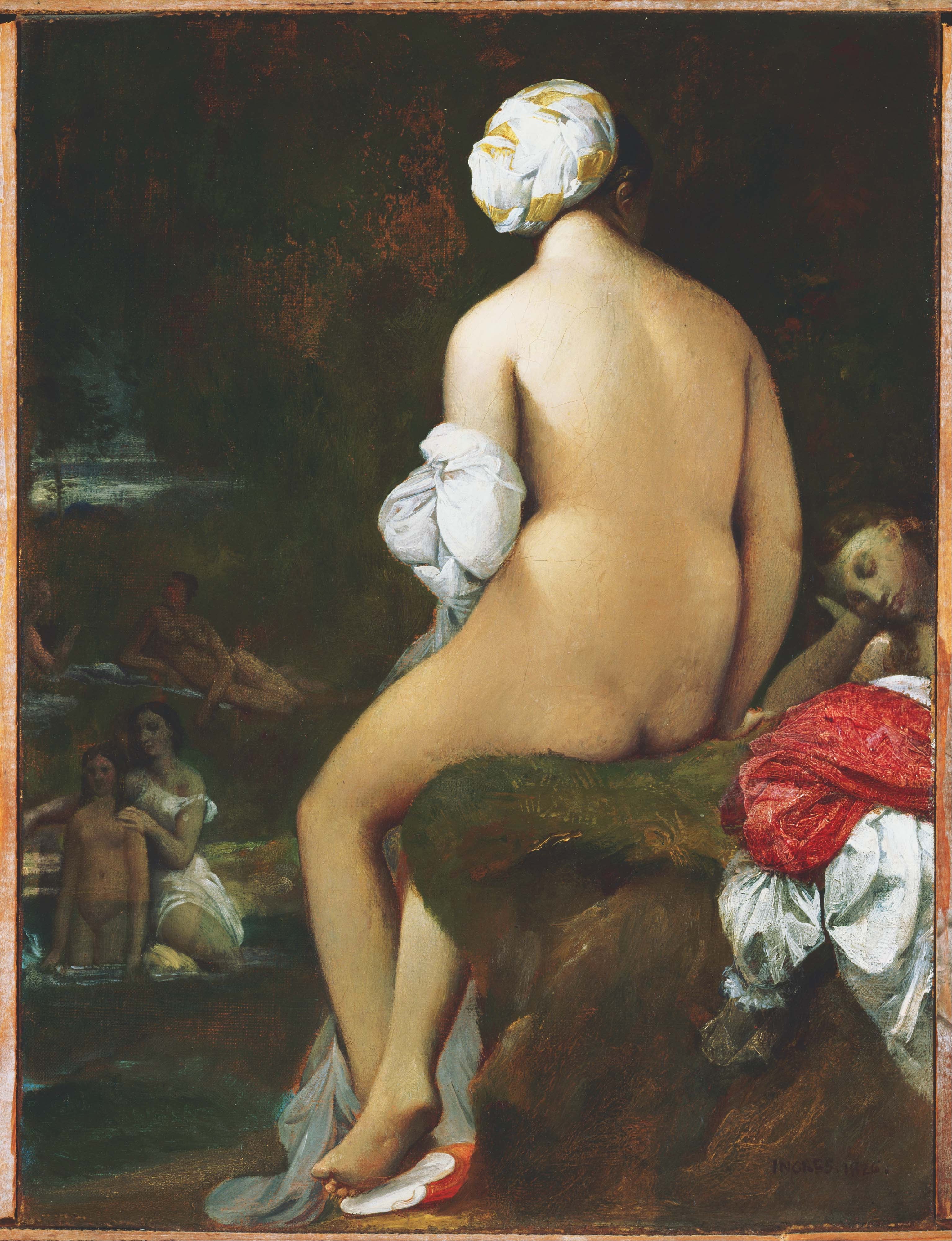O Pequeno Banho - Jean-Auguste-Dominique Ingres