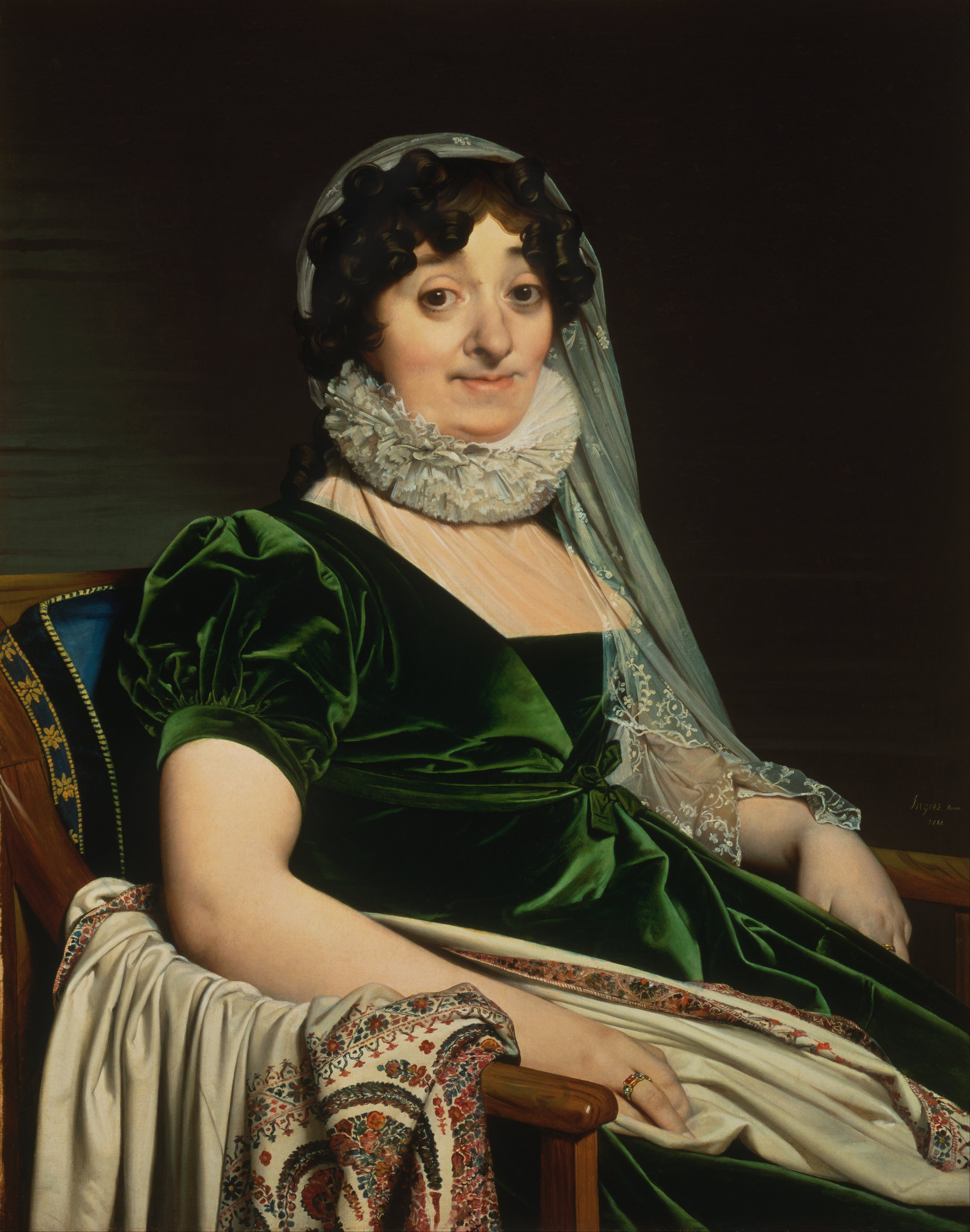 Retrato da Condessa de Tournon - Jean-Auguste-Dominique Ingres