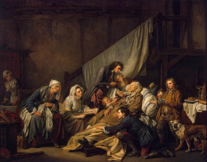 A Piedade filial - Jean-Baptiste Greuze