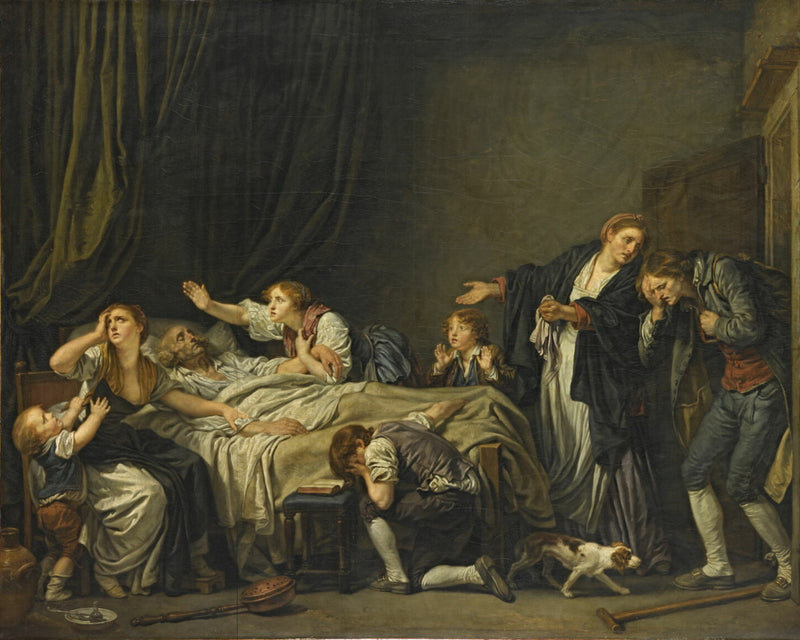 O Filho Puni - Jean-Baptiste Greuze