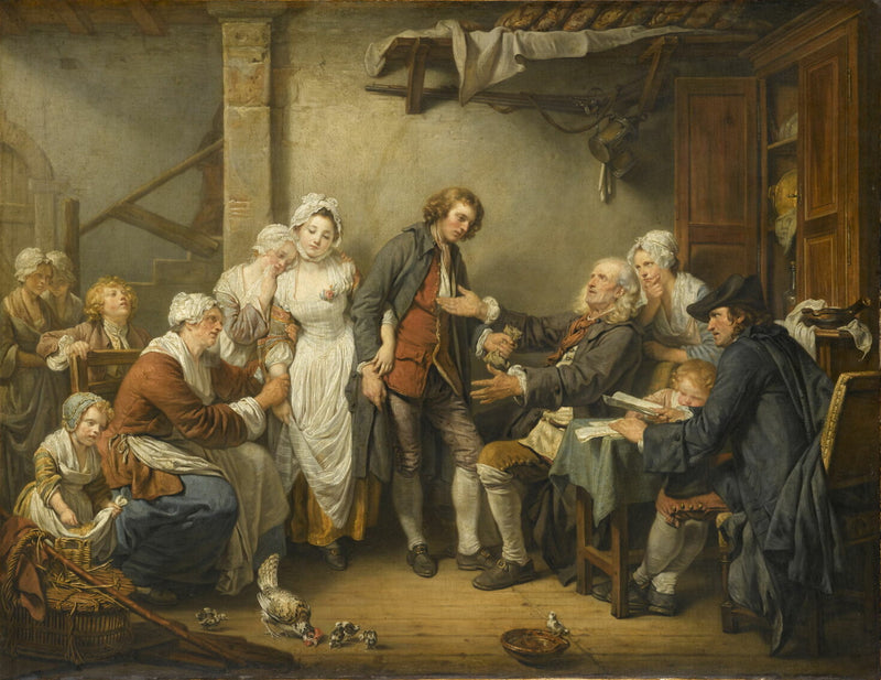 A Noiva do Vilarejo - Jean-Baptiste Greuze