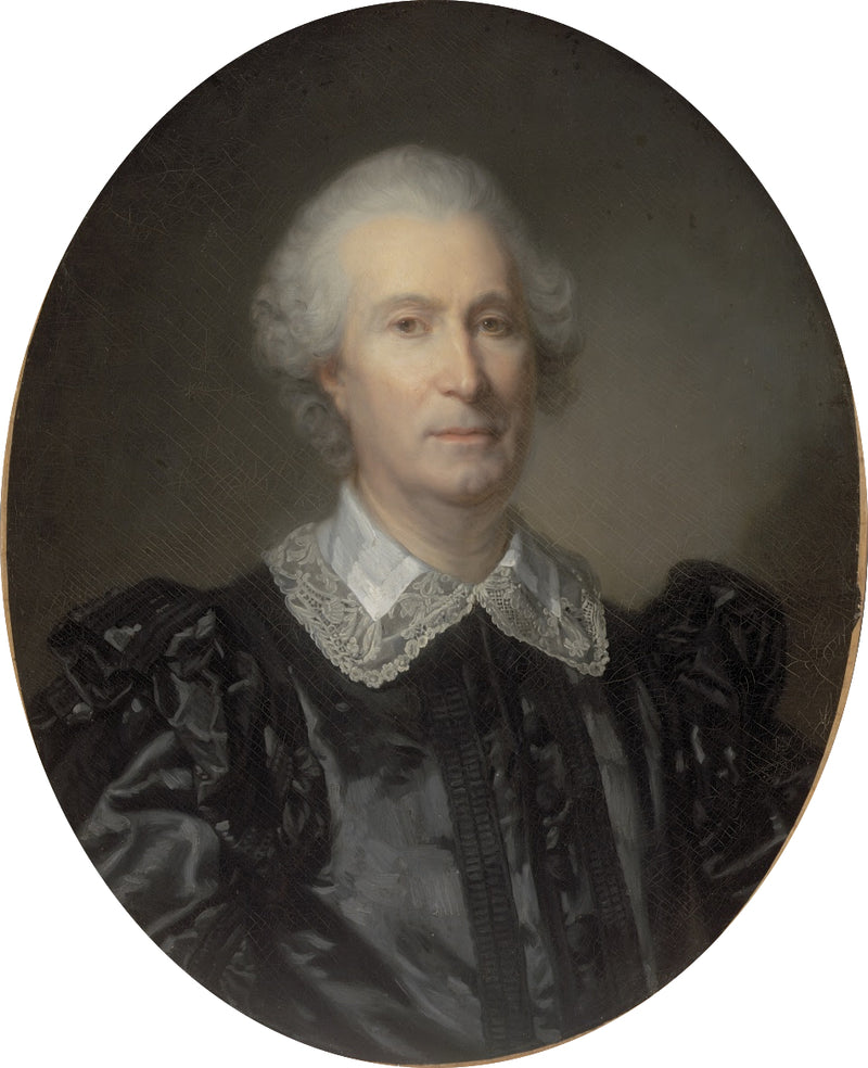 Retrato de Paul Randon de Boisset - Jean-Baptiste Greuze