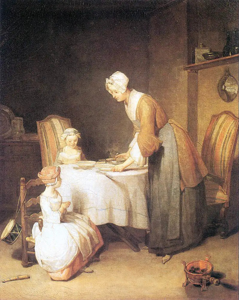 A Bênção - Jean Simeón Chardin