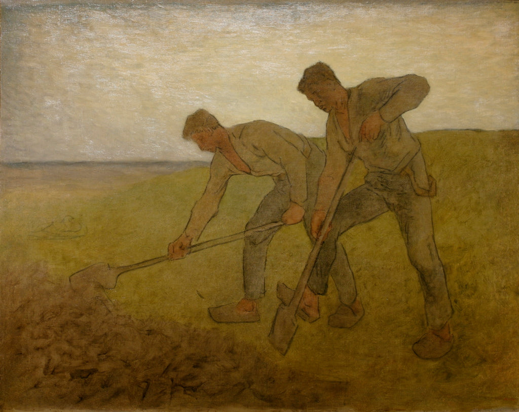 Les deux bêcheurs - Jean-François Millet
