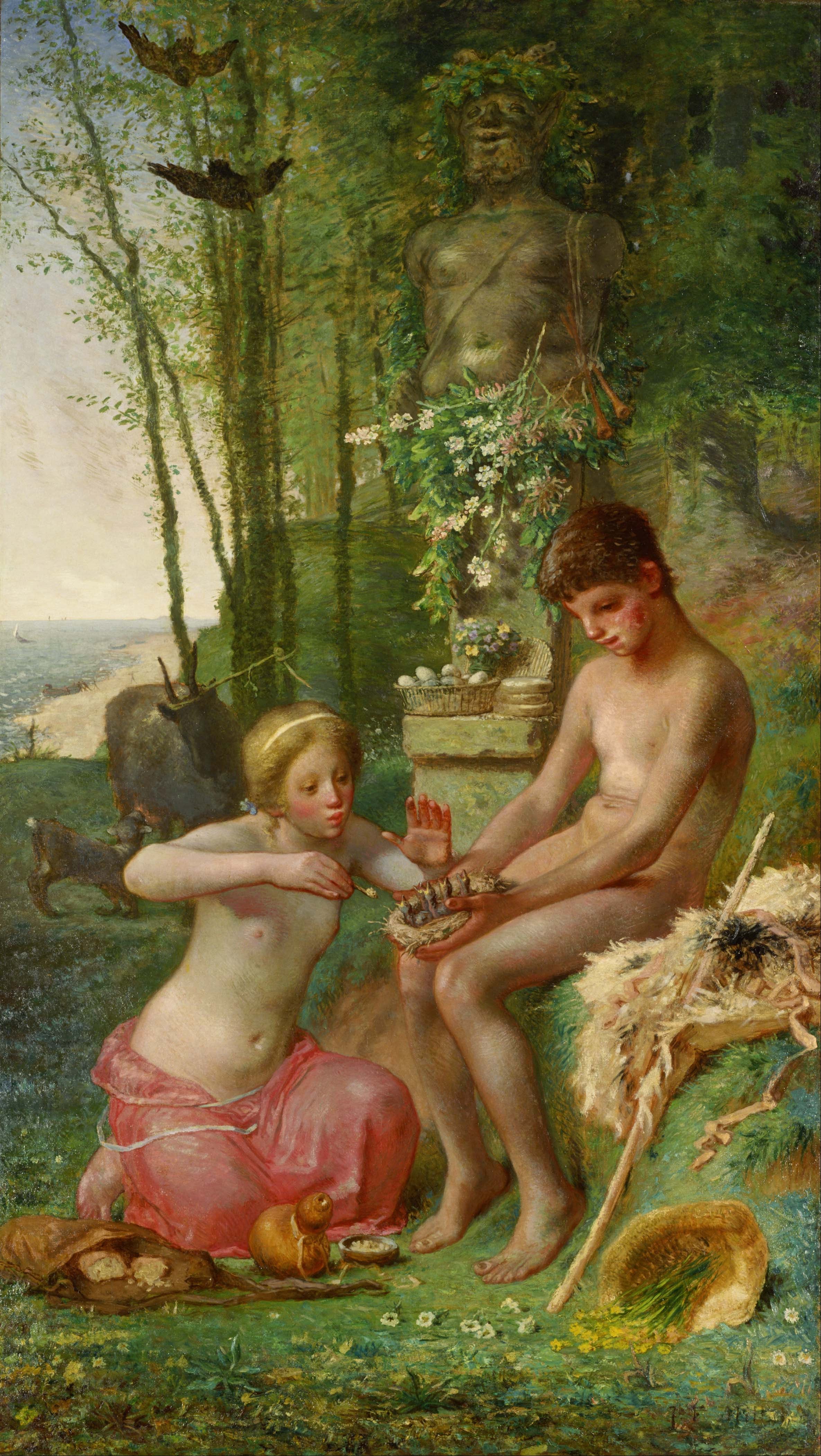 Daphnis et Chloé - Jean-François Millet