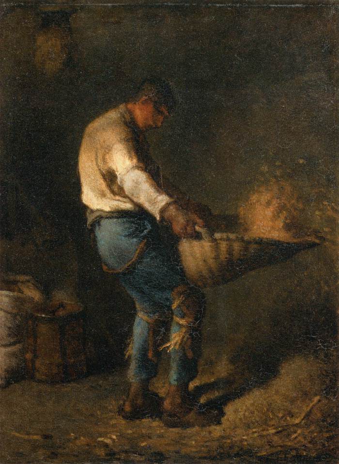 Un vanneur - Jean-François Millet