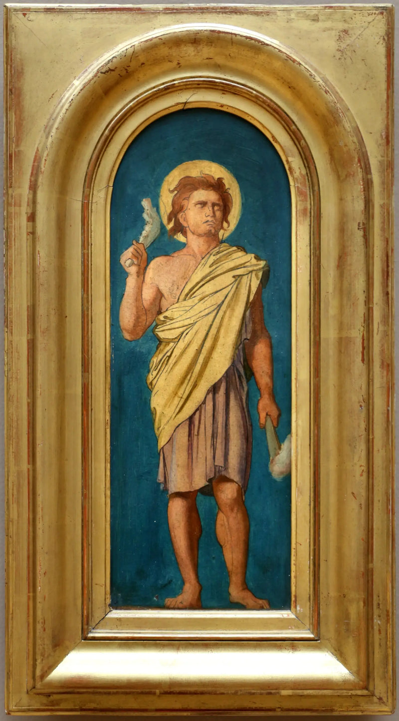 O profeta Sansão - Hippolyte Flandrin