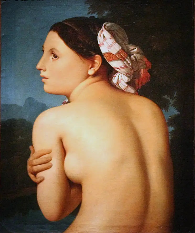 A Banheira a Meio Corpo - Jean-Auguste-Dominique Ingres