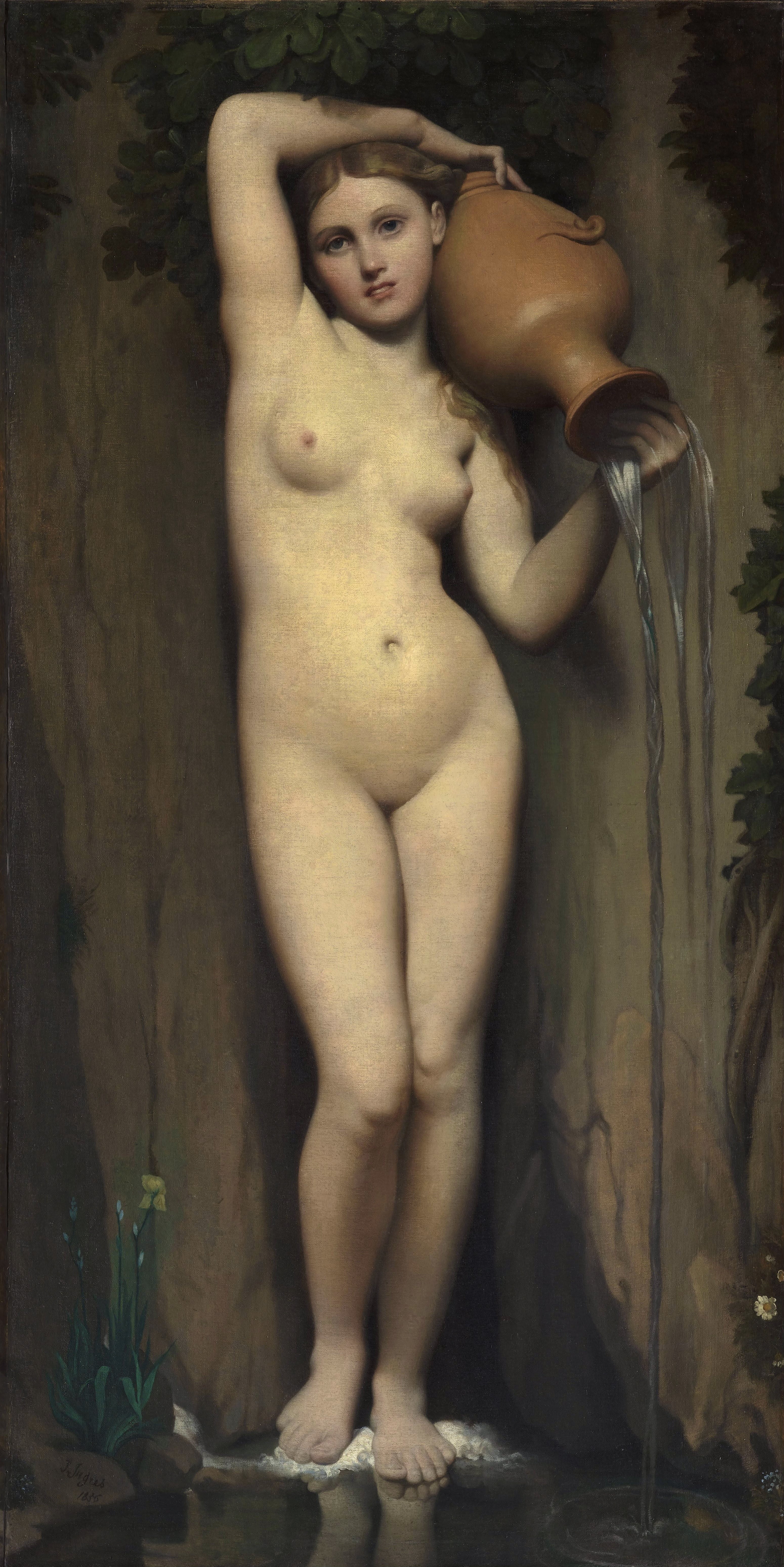 A Fonte - Jean-Auguste-Dominique Ingres