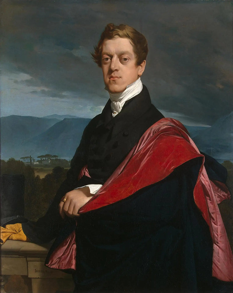 O Conde Nicolas Dimitrievitch Gouriev - Jean-Auguste-Dominique Ingres