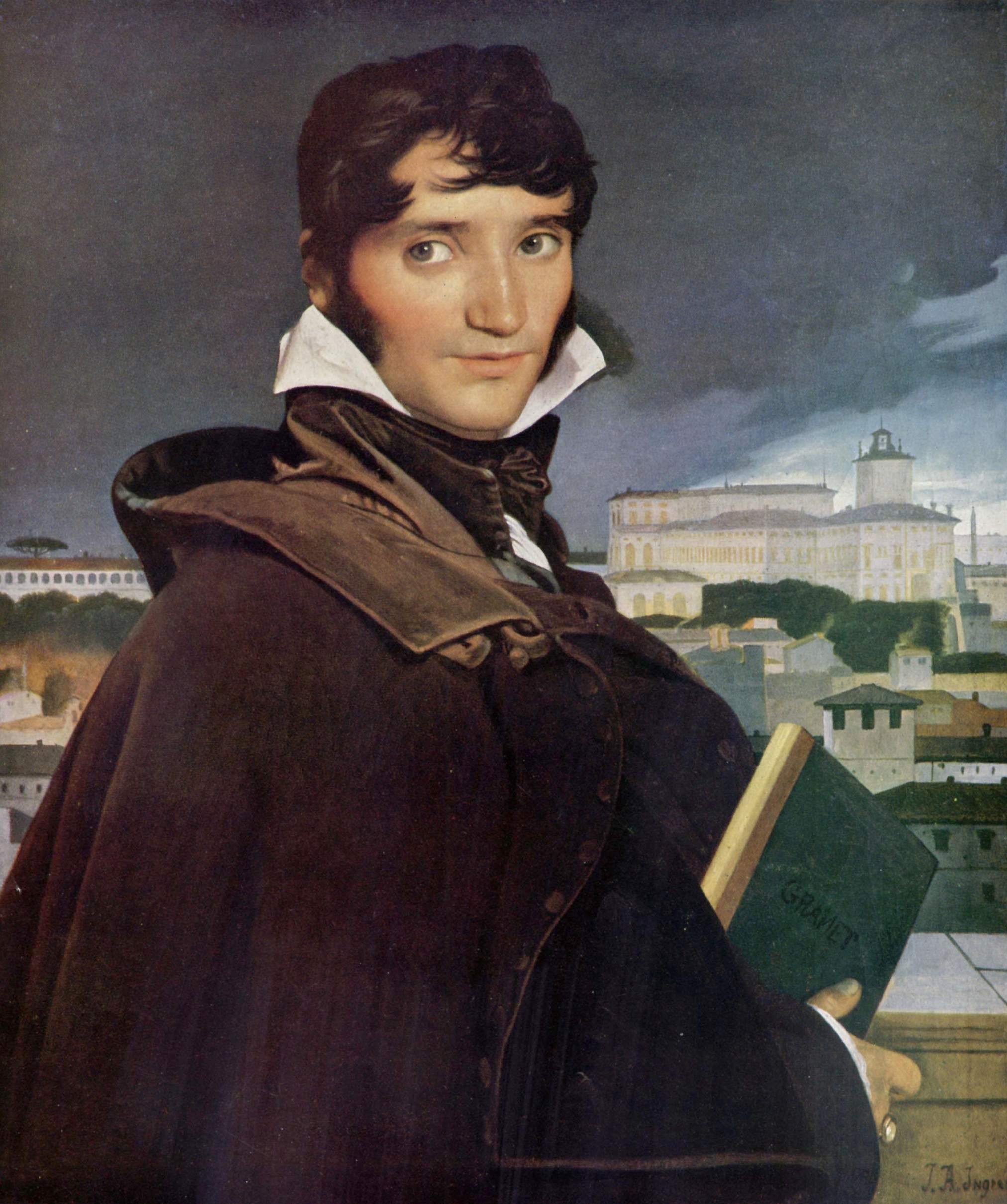Retrato de François-Marius Granet - Jean-Auguste-Dominique Ingres