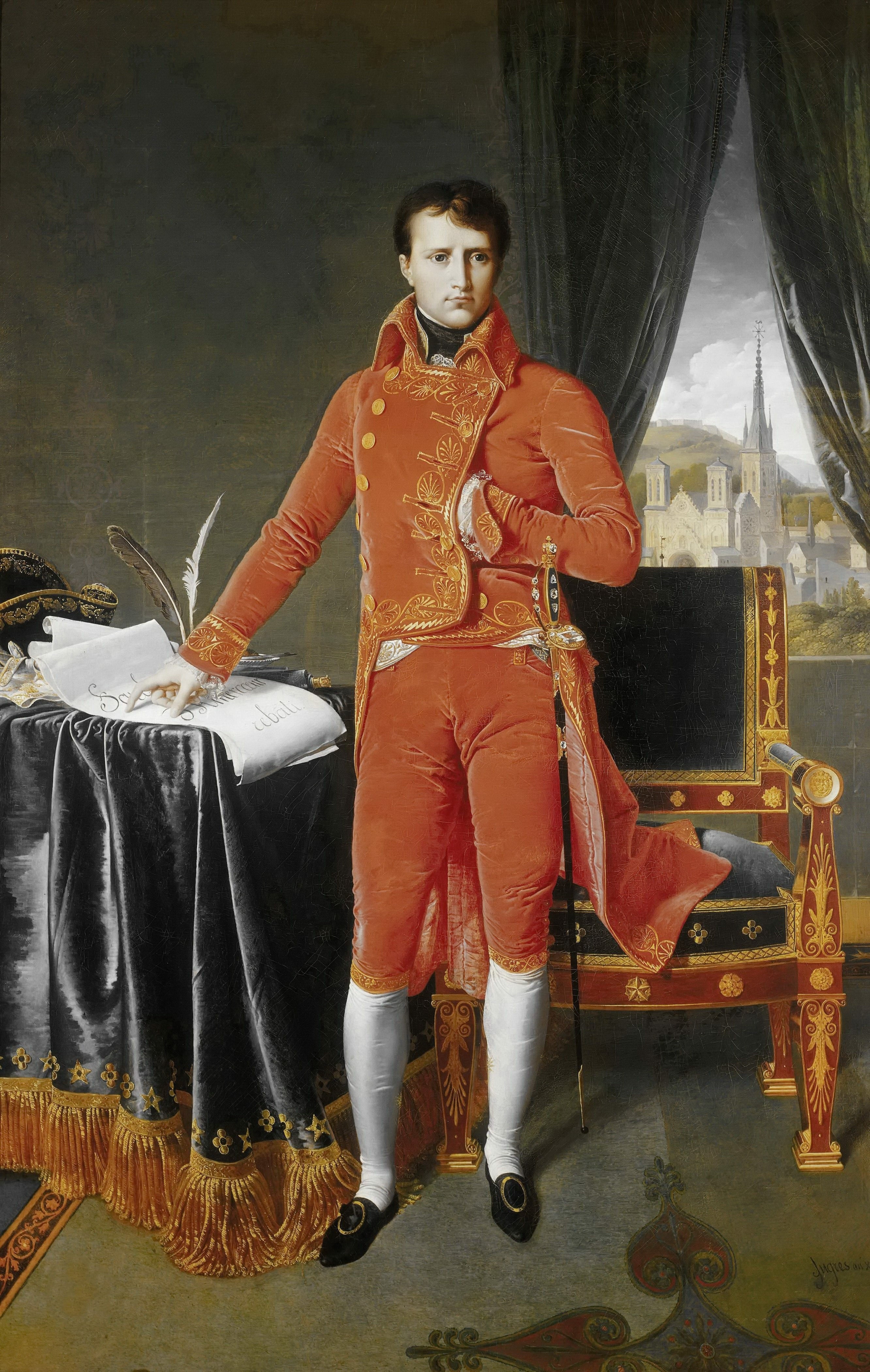 Bonaparte, Primeiro Cônsul - Jean-Auguste-Dominique Ingres