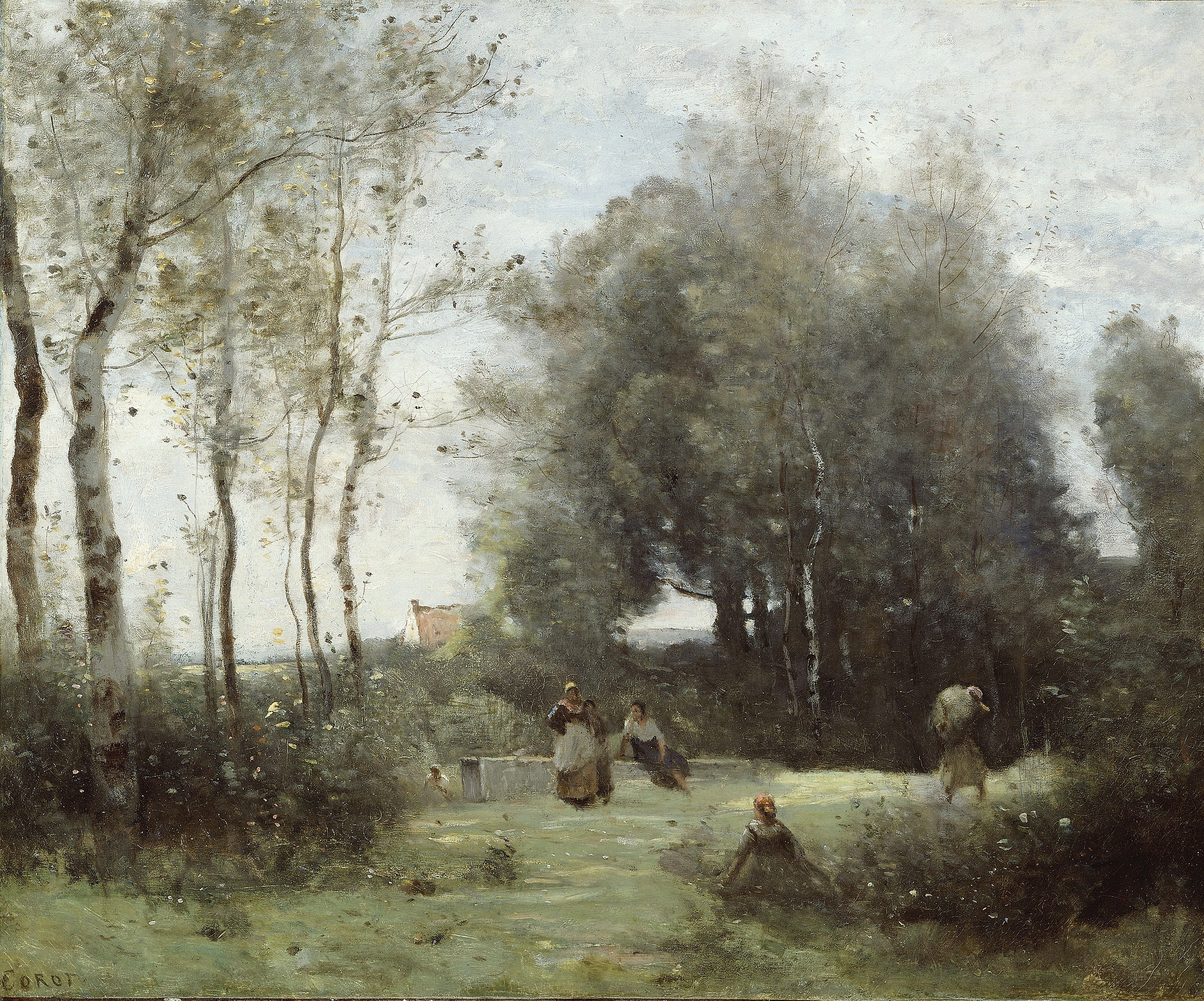 Arleux-Palluel, Le Pont des Rendez-vous - Jean-Baptiste Camille Corot