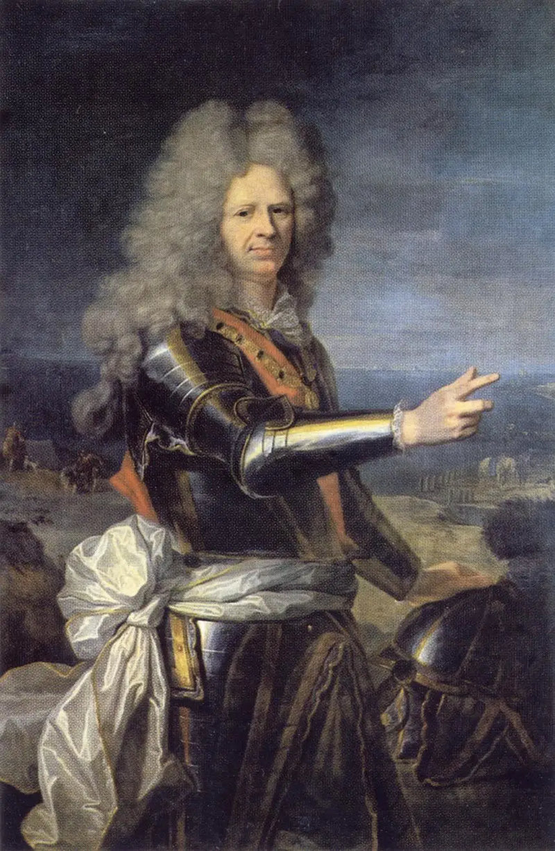 Retrato do almirante Ducasse - Hyacinthe Rigaud