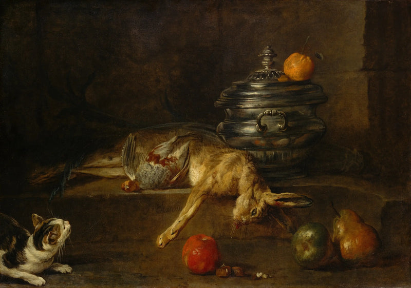 A Sopa de Prata - Jean Simeón Chardin