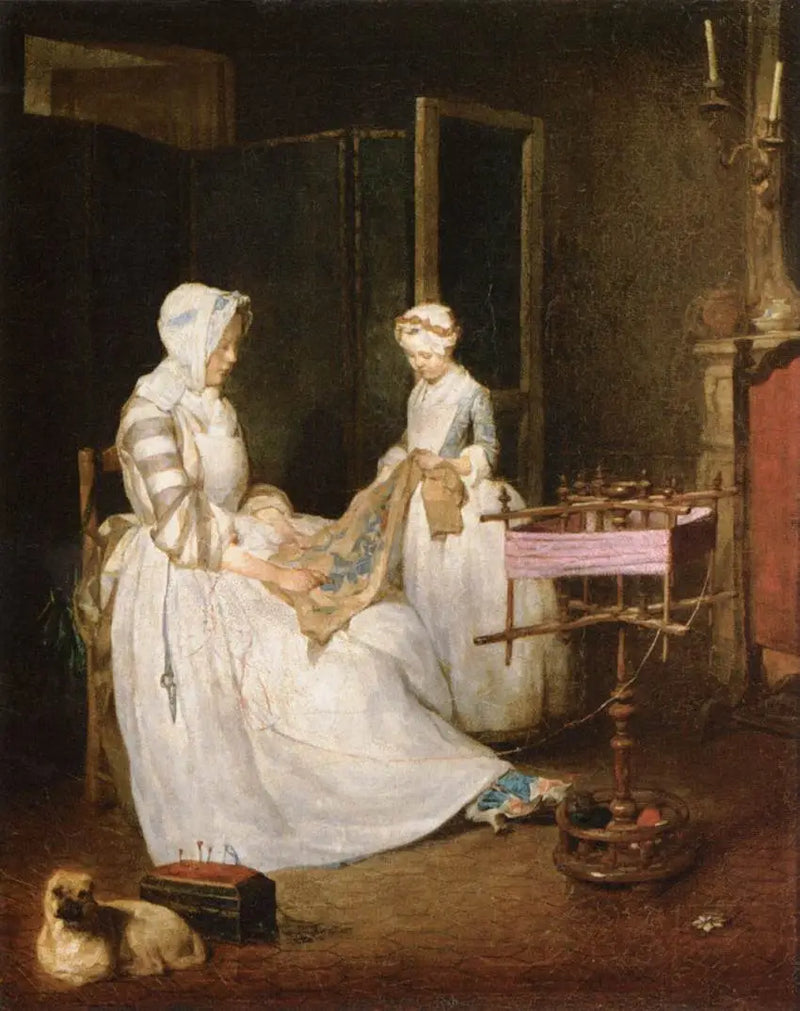 A Mãe Trabalhadora - Jean Simeón Chardin
