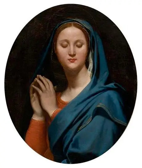 A Virgem - Jean-Auguste-Dominique Ingres