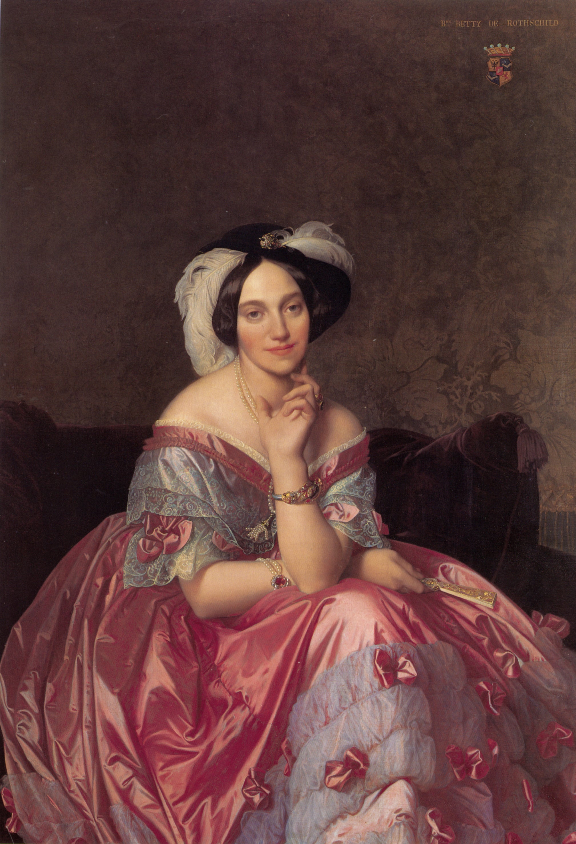 A Baronesa James de Rothschild - Jean-Auguste-Dominique Ingres