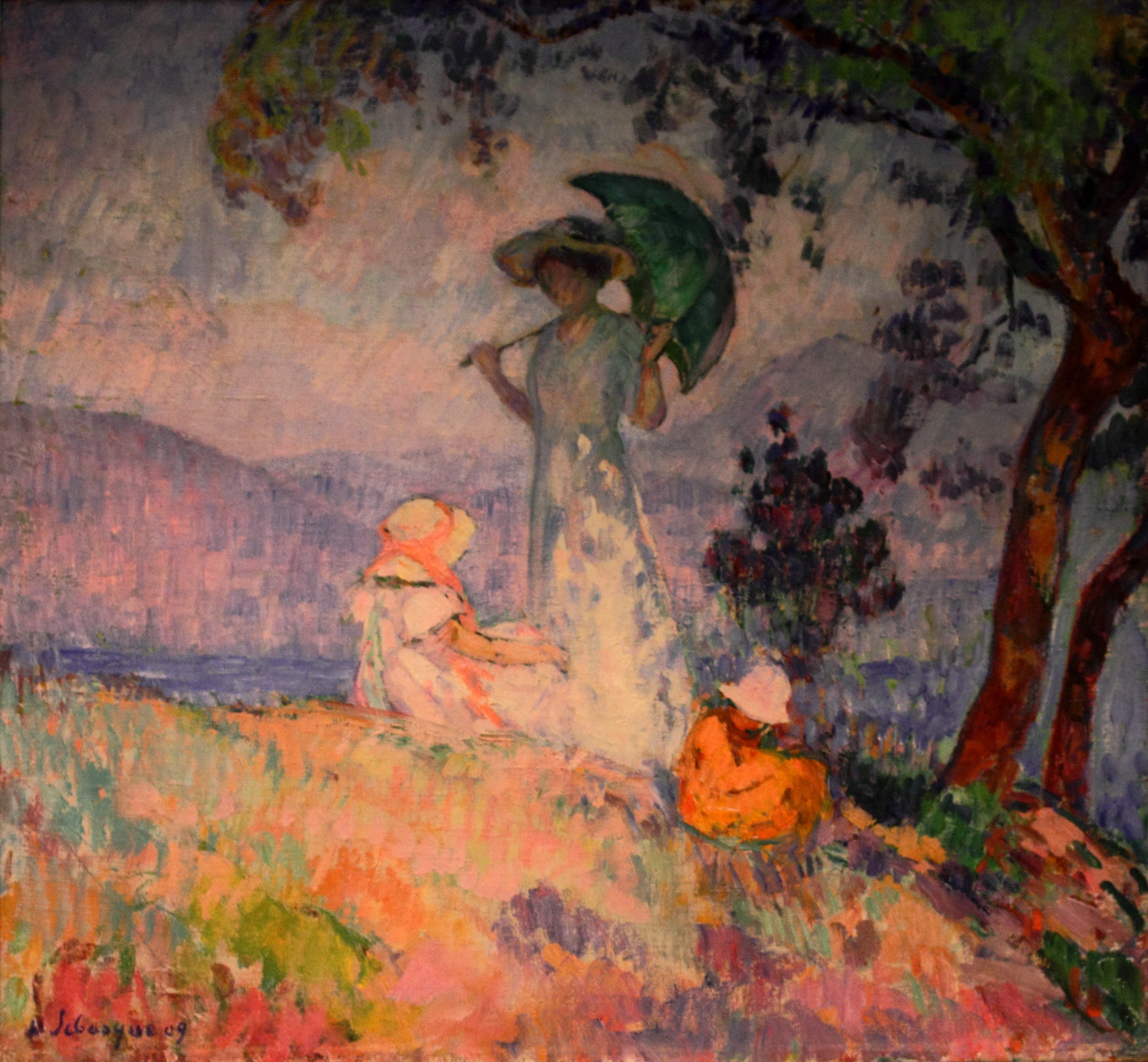 Jeune femme à l'ombrelle - Henri Lebasque
