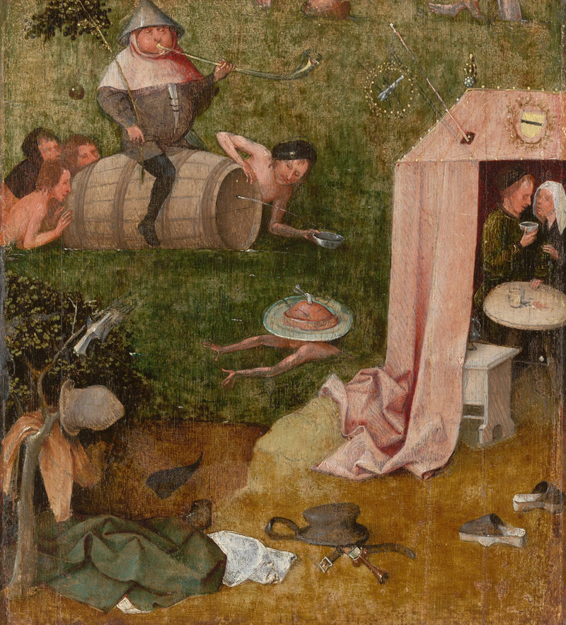 Alegoria da devassidão e do prazer - Hieronymus Bosch