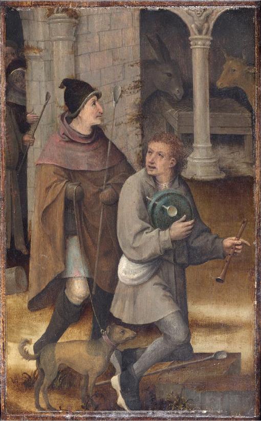 Dois pastores - Hieronymus Bosch
