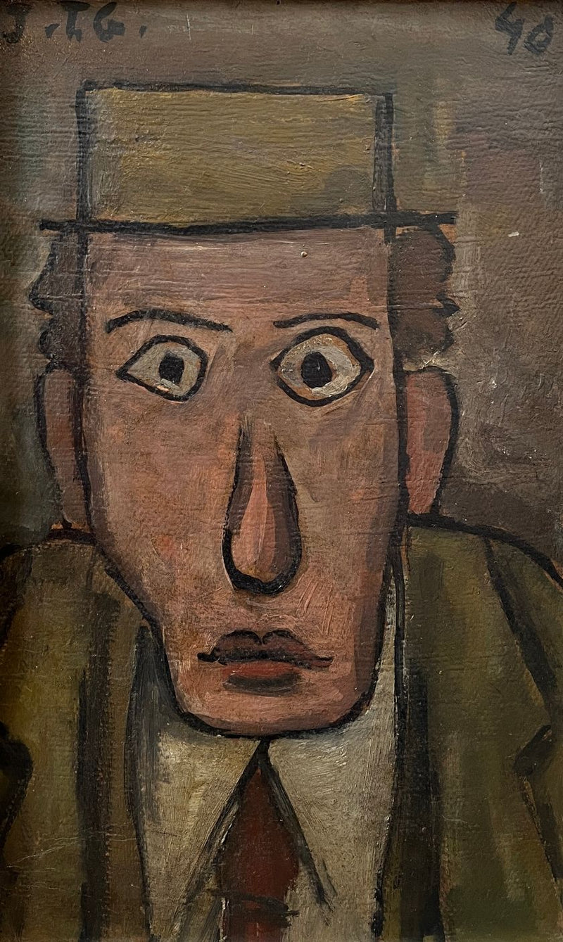 Portrait d'un homme - Joaquín Torres García