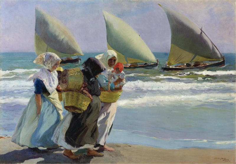 As Três Velas - Joaquín Sorolla