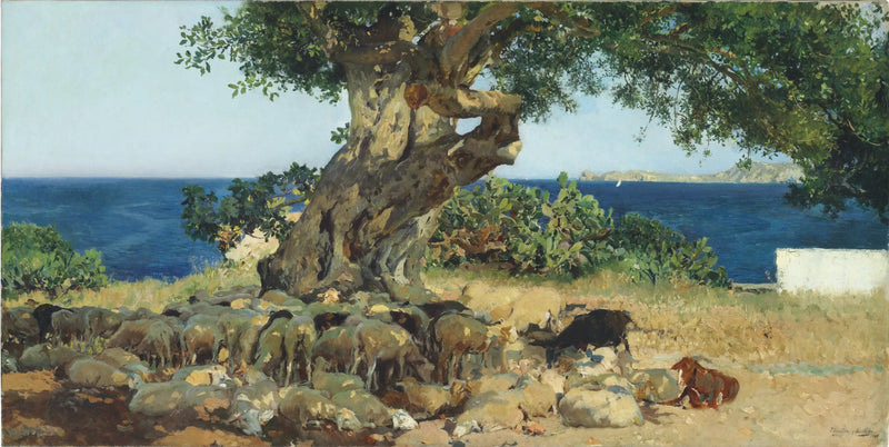 Alfarrobeira - Joaquín Sorolla