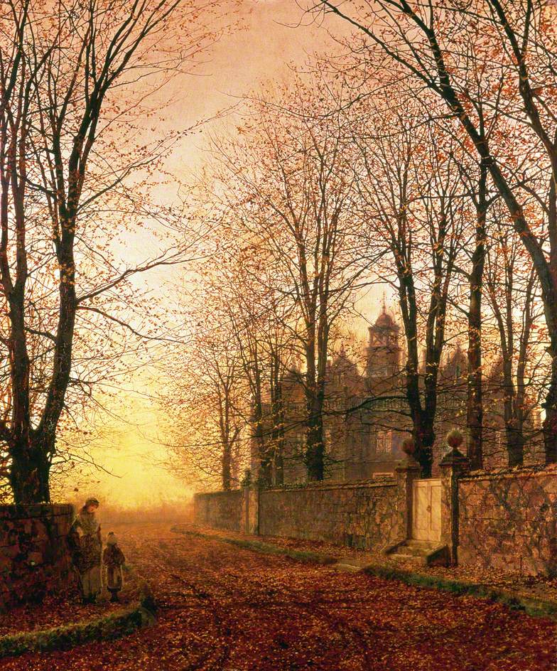 Dans les temps anciens - John Atkinson Grimshaw