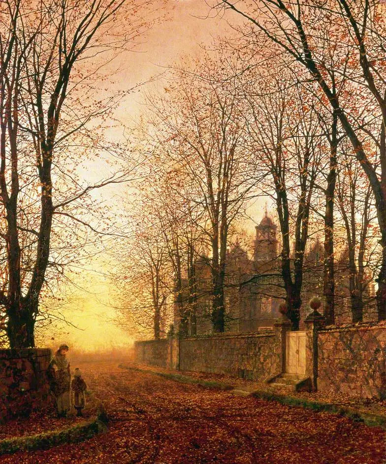 Nos tempos antigos - John Atkinson Grimshaw