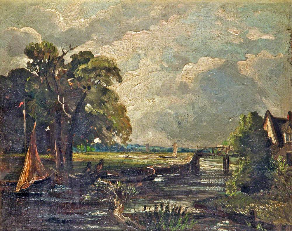 Sur la Stour - John Constable