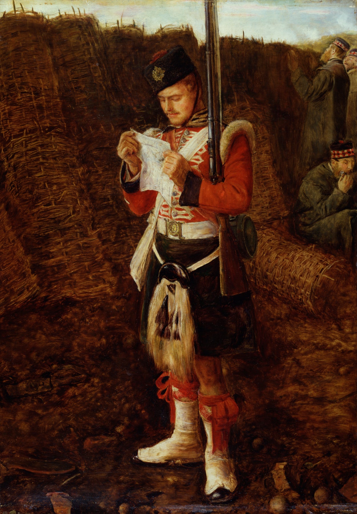 Nouvelles de la maison - John Everett Millais