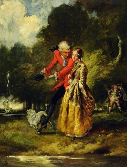 La proposition - John Everett Millais